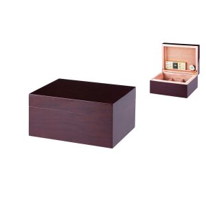 Angelo Humidor Echtholz Furnier Walnuss