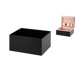 Angelo Humidor schwarz hochglanz