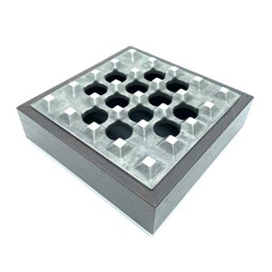 Angelo Aschenbecher mit Metallaufsatz