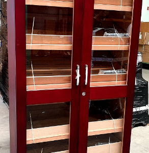 Angelo Humidorschrank braun 180x88x45