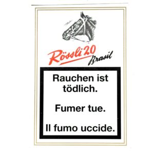 Rössli 20 Brasil
