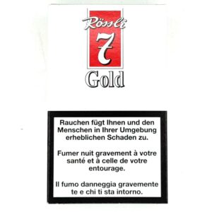 Rössli 7 Gold