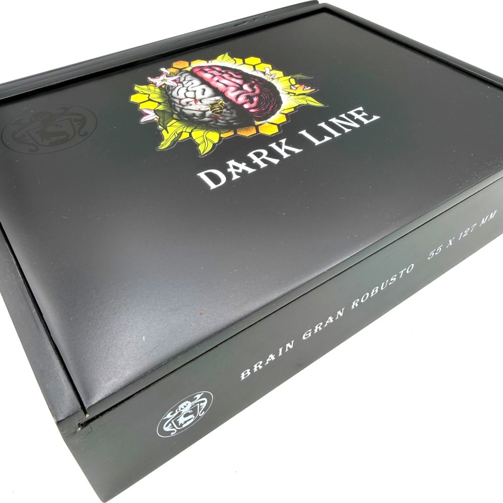 Helvada Dark Line Brain Robusto – Bild 2